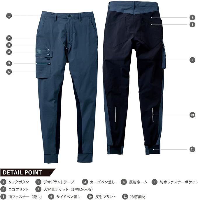 ジョガーパンツ(ノータック) S~LLサイズ