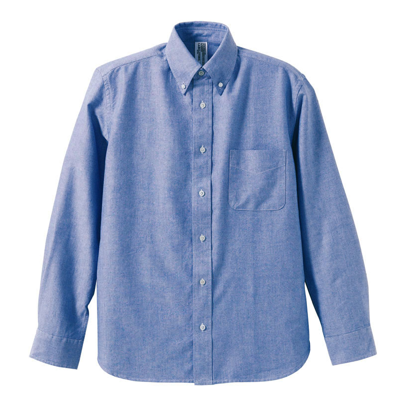 C.A.B.CLOTHING オックスフォード ボタンダウンロングスリーブシャツ S～XLサイズ (OXブルー)
