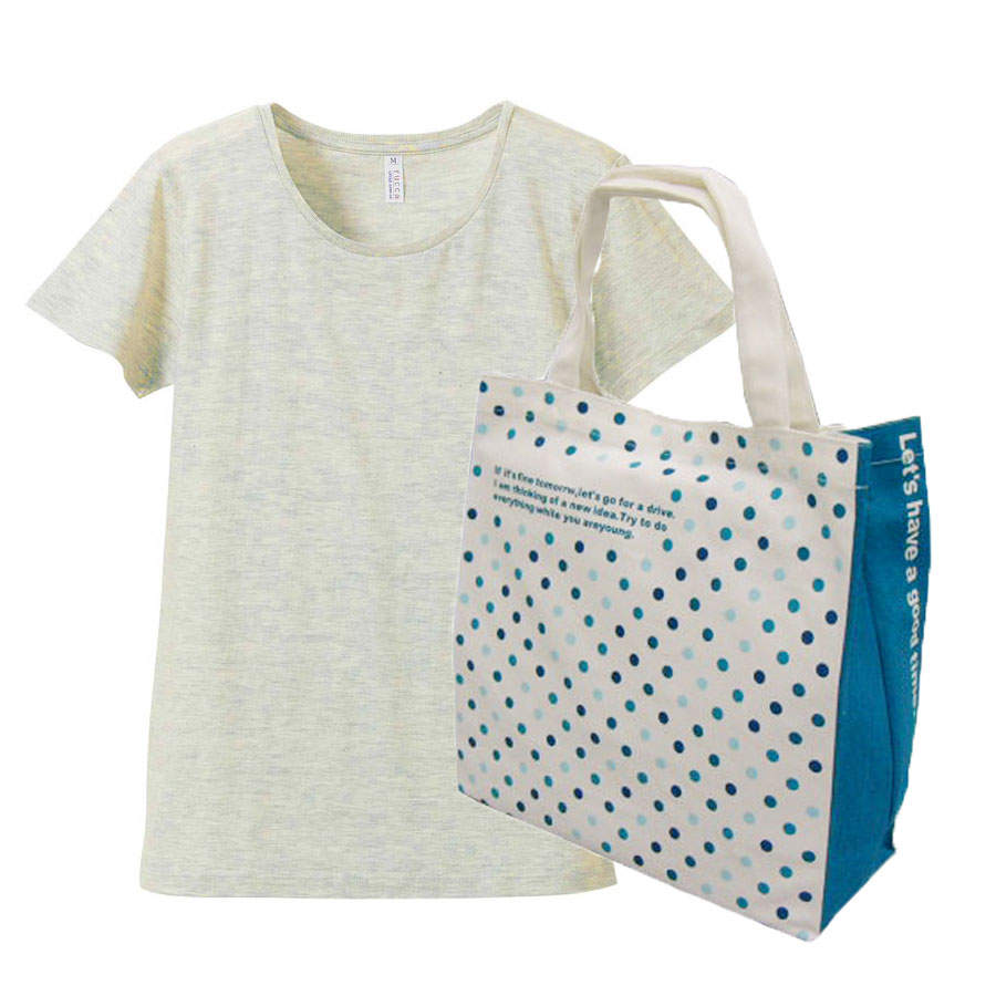 オートミール+バッグ(水玉)"