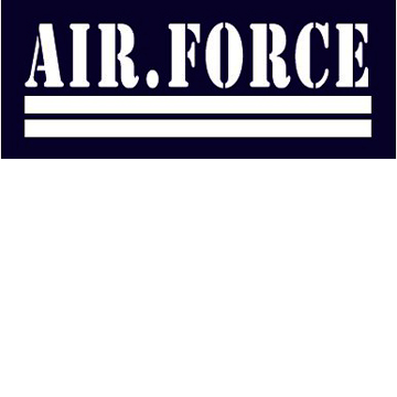 MA-1ワッペン 11020　AIR.FORCE (AIR.FORCE)