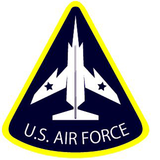 MA-1ワッペン 11027　U.S.AIR FORCE 戦闘機 (U.S.AIR FORCE 戦闘機)