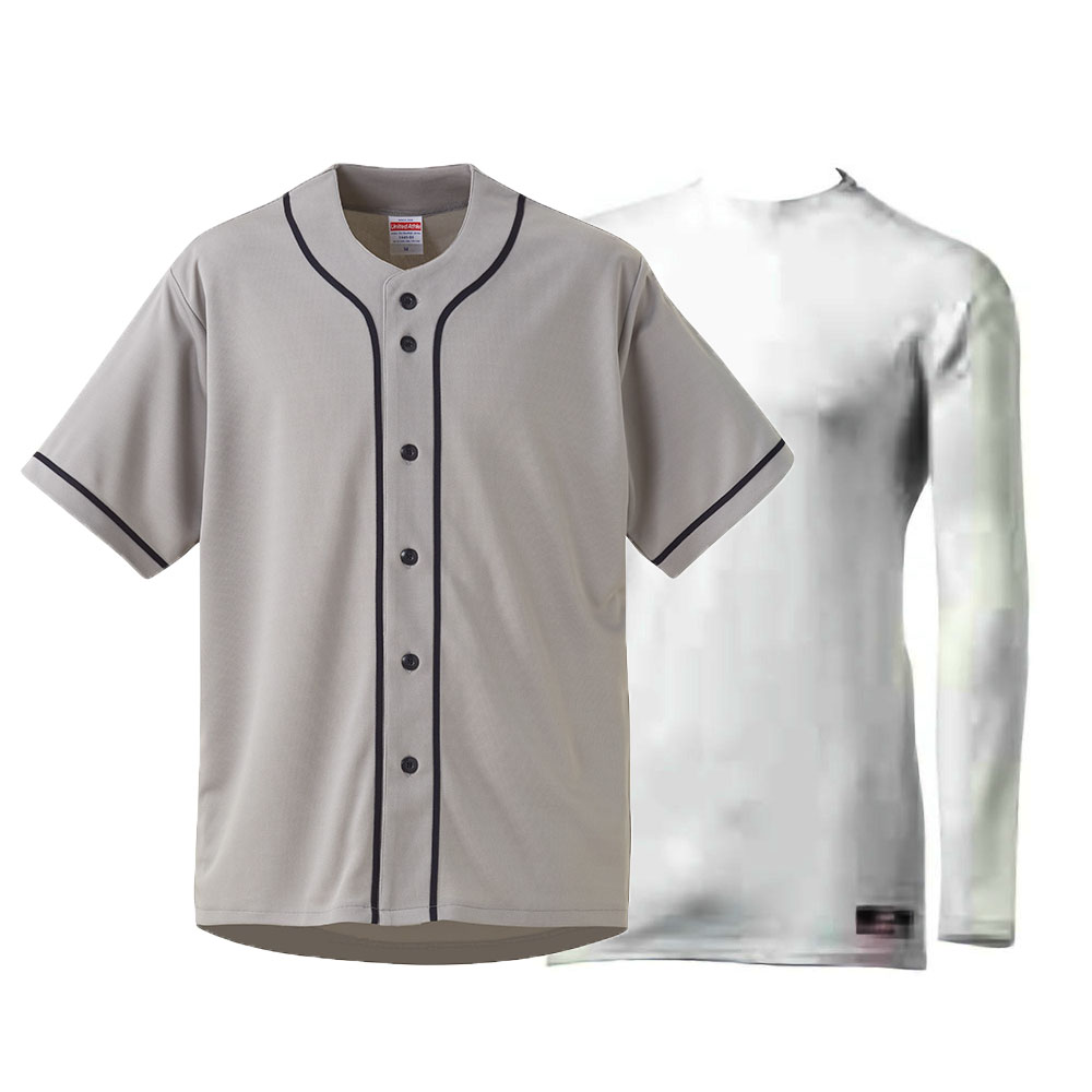 グレー・ネイビー+ホワイト(Inner)