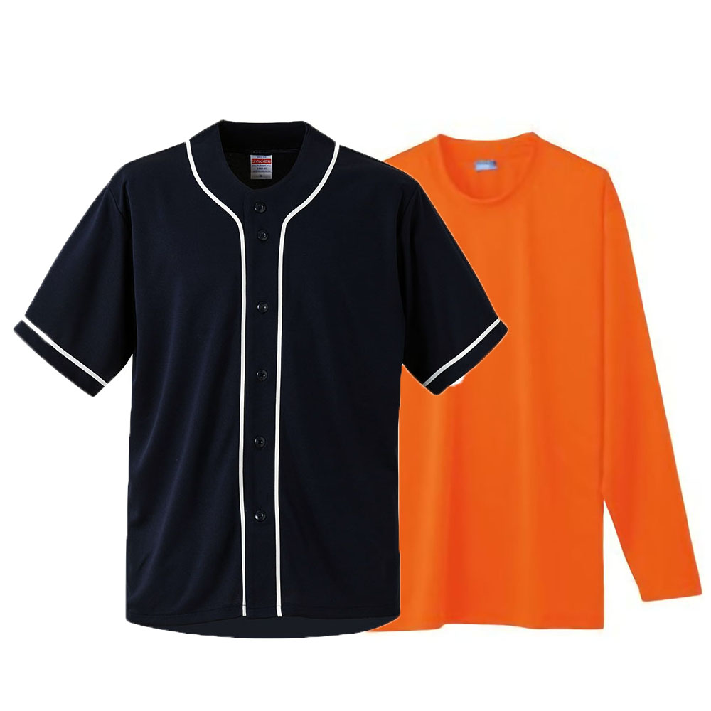 ネイビー・ホワイト+オレンジ(Inner)