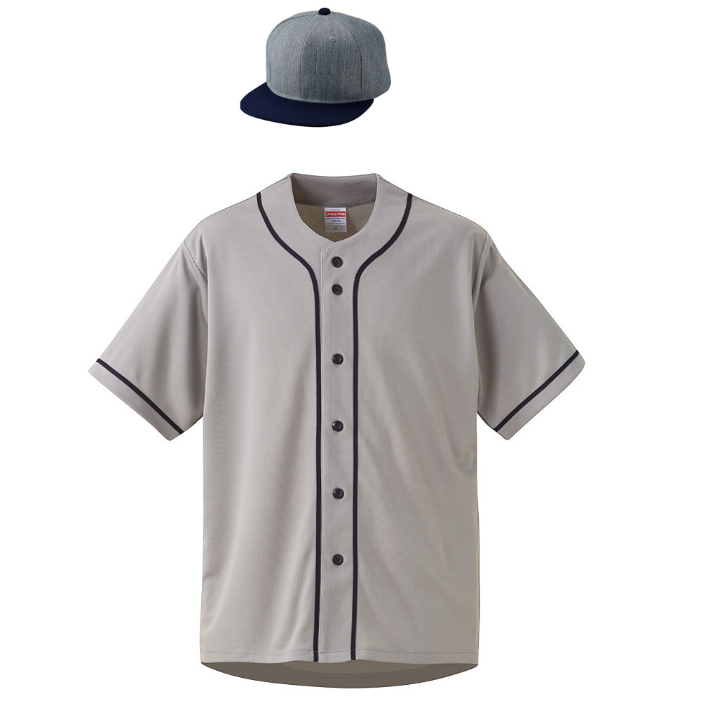 グレー・ネイビー+CAP:ヘザーグレー・ネイビー