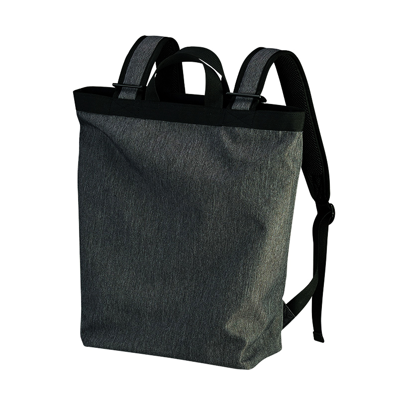 ユナイテッドアスレ 660Dポリエステル デイパック (へザーチャコール)