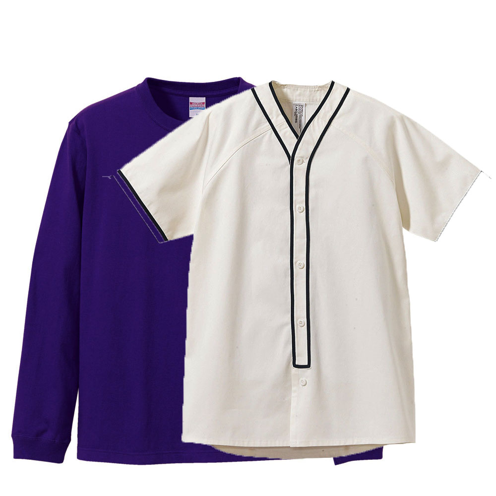 白・紺(Outer)+バイオレットパープル(Inner)