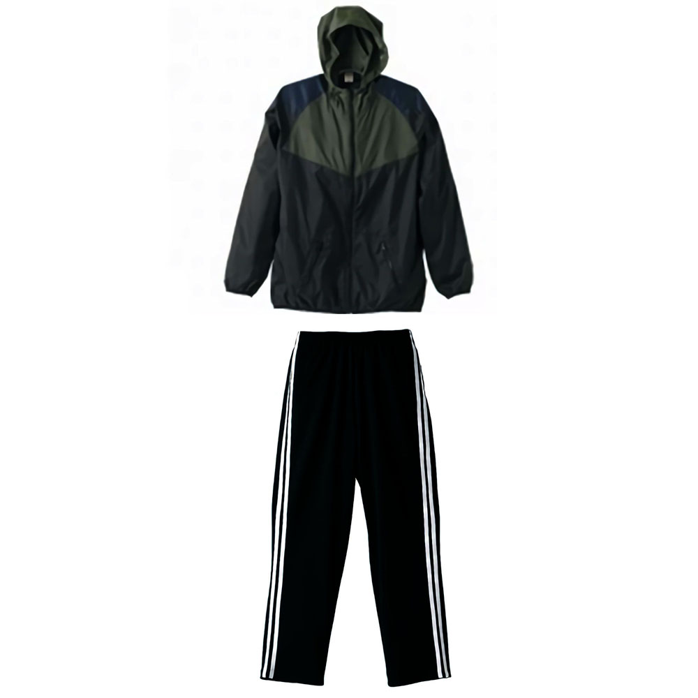 ブラック・ホワイト(ジャージ)