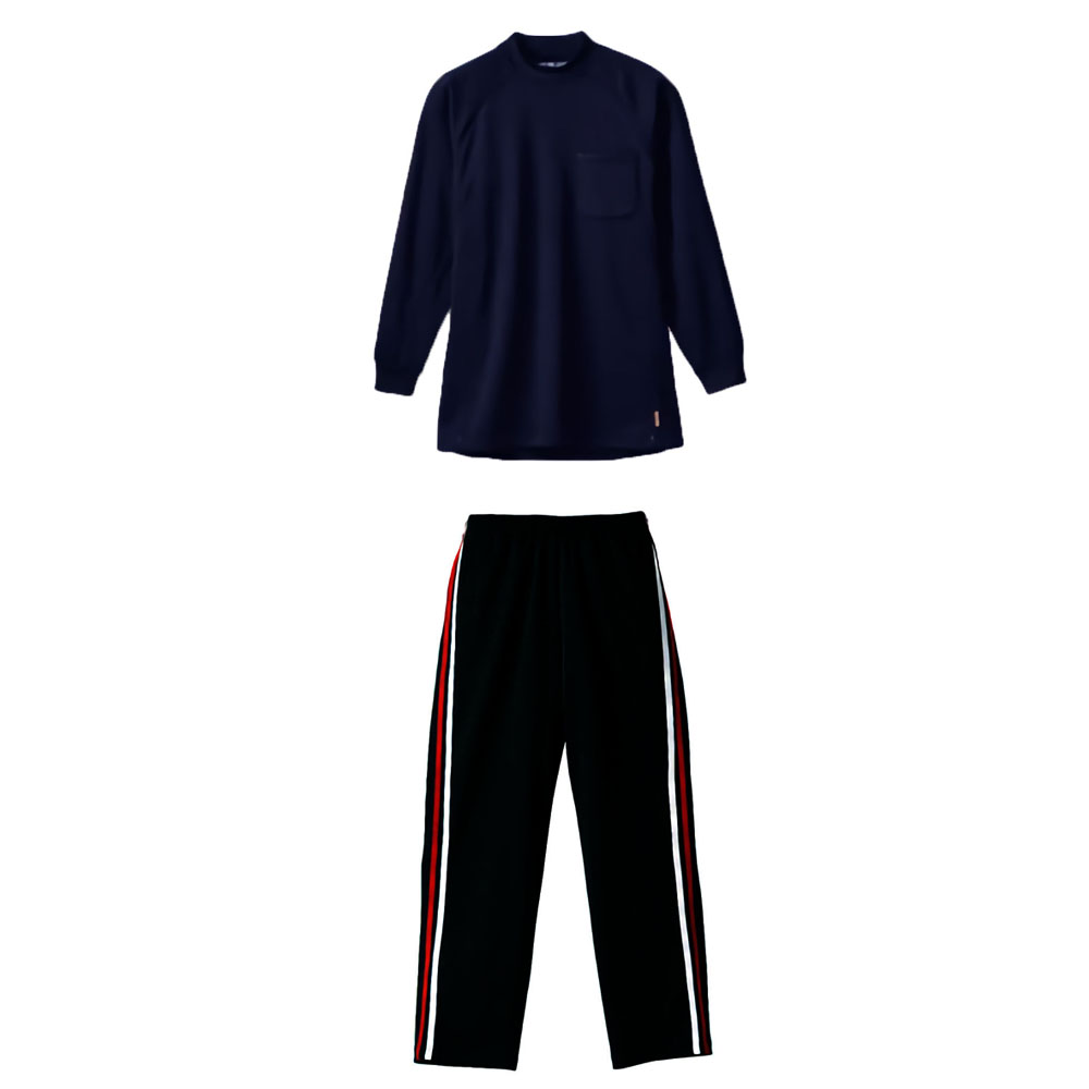 ブラック・レッド・ホワイト+ネイビー(シャツ)