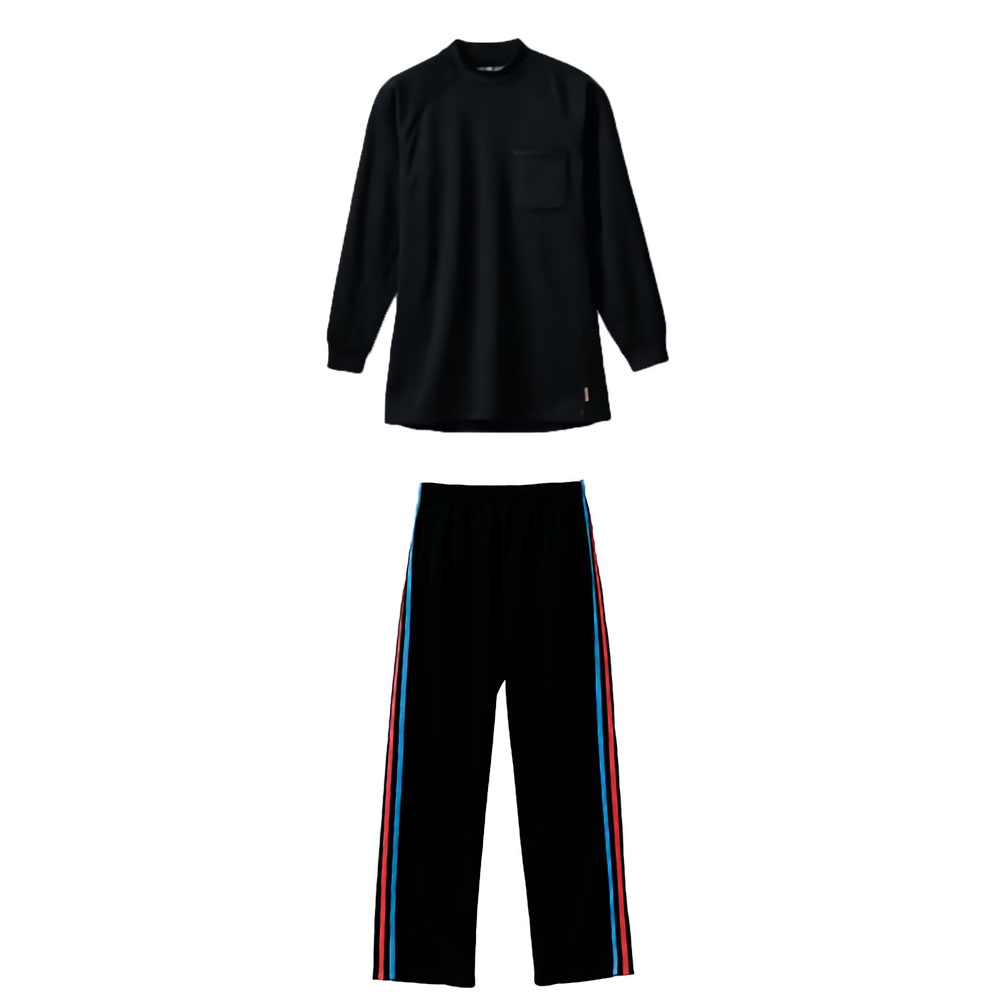 ブラック・ターコイズブルー・トロピカルピンク+ブラック(シャツ)