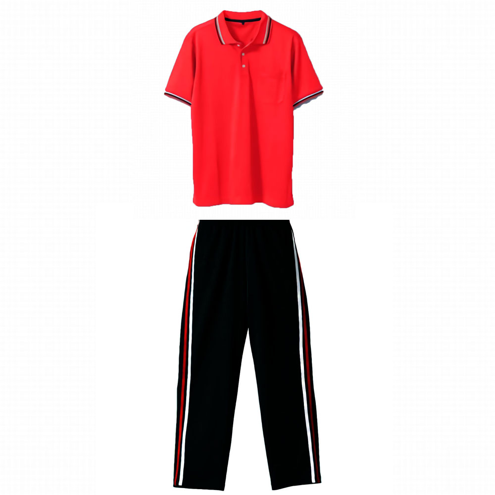 上パッションピンク+下ブラック・レッド・ホワイト