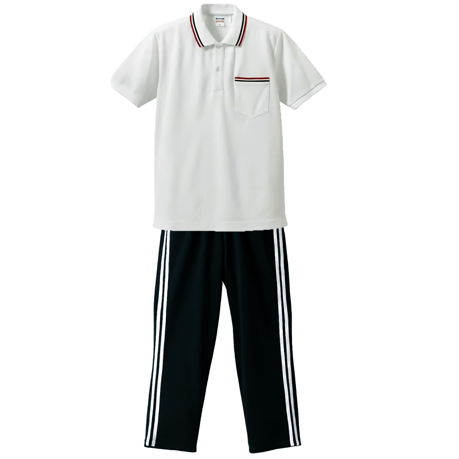 上ホワイト・レッド・ブラック+下ブラック・ホワイト