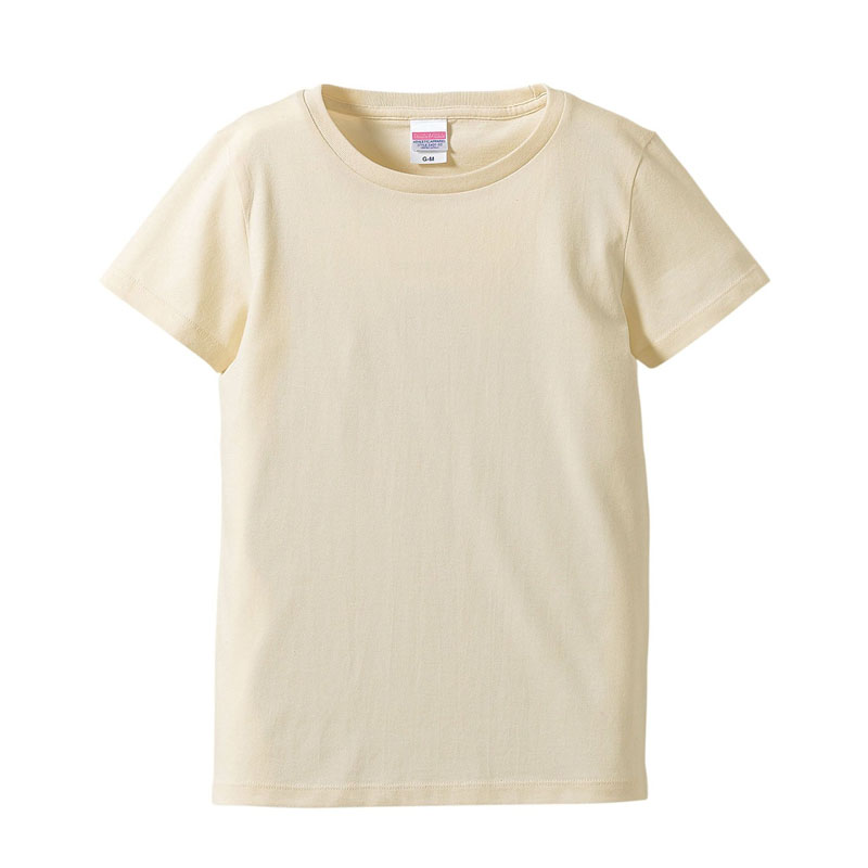 Arakai 5.0oz レギュラーフィット カラー無地Tシャツ ジュニア(90～130cm)サイズ (ナチュラル)