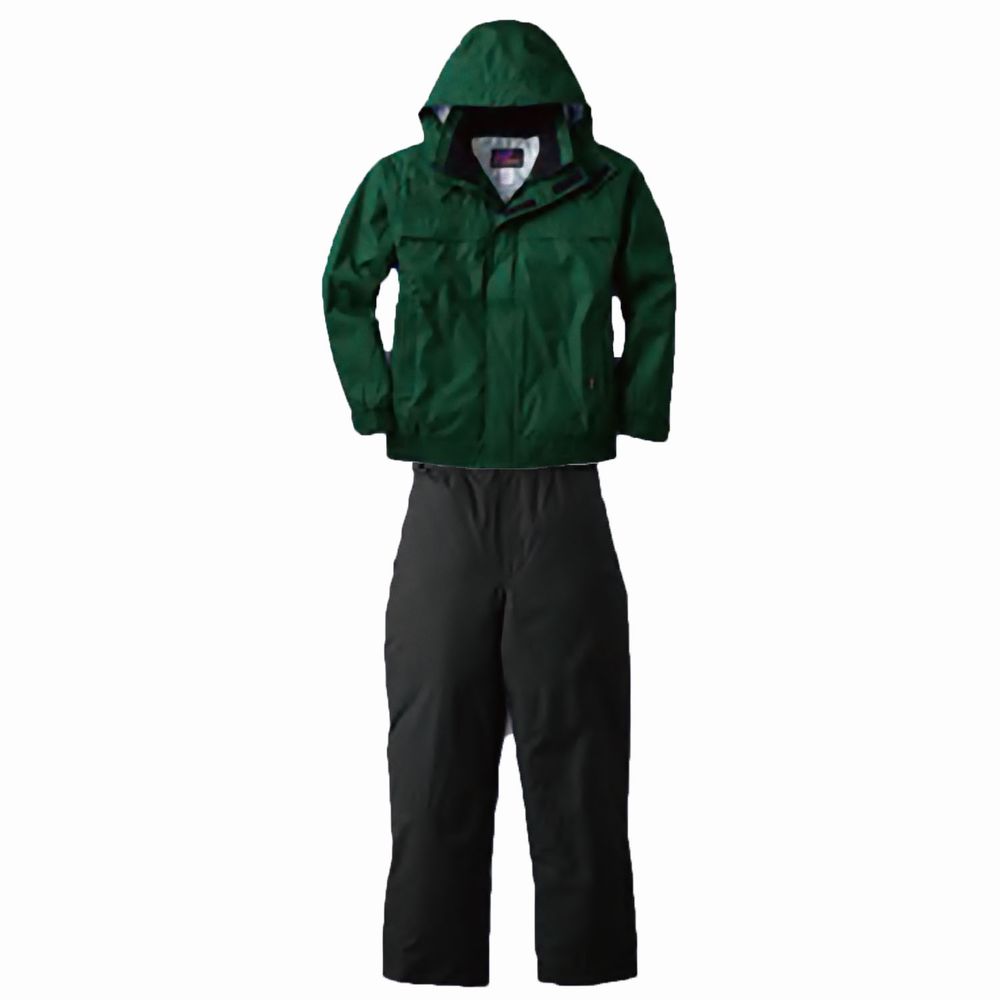 上ダークグリーン+下ブラック