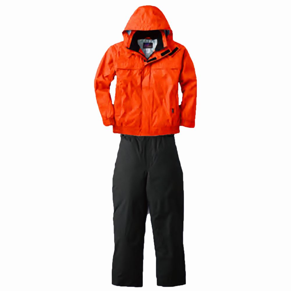 上オレンジ+下ブラック