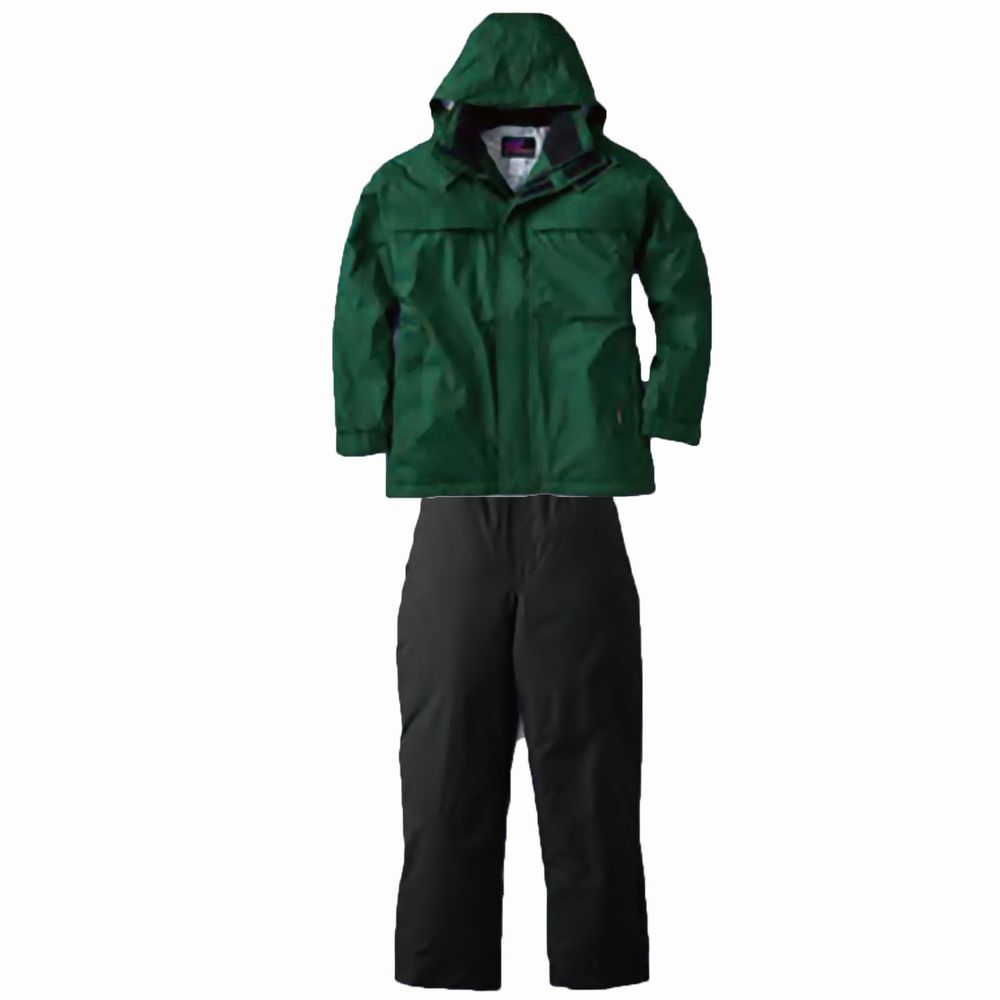 上ダークグリーン+下ブラック