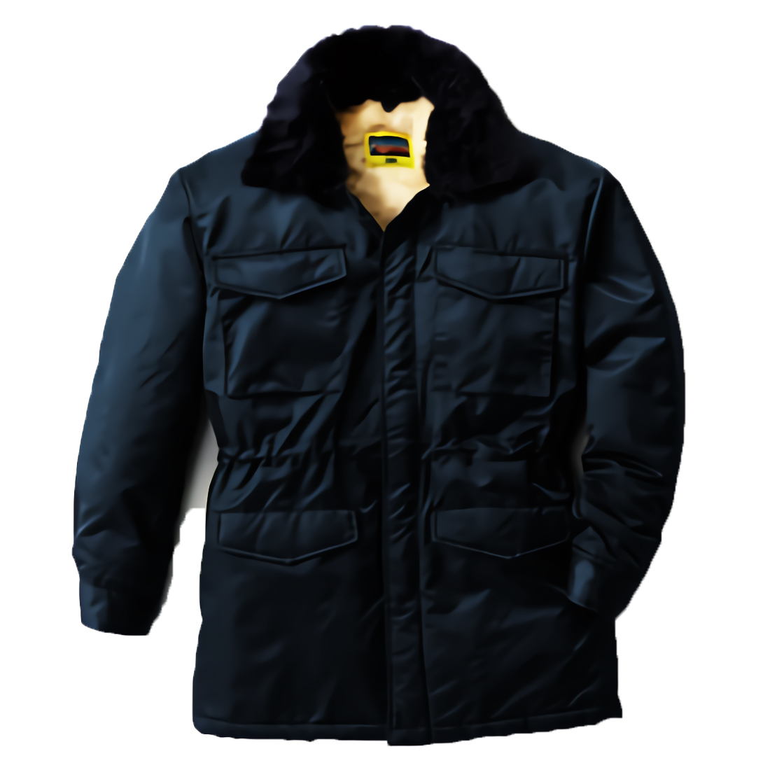 PROTECT WINTER 綿フライトコート(カストロコート) 3Lサイズ (ネイビー)