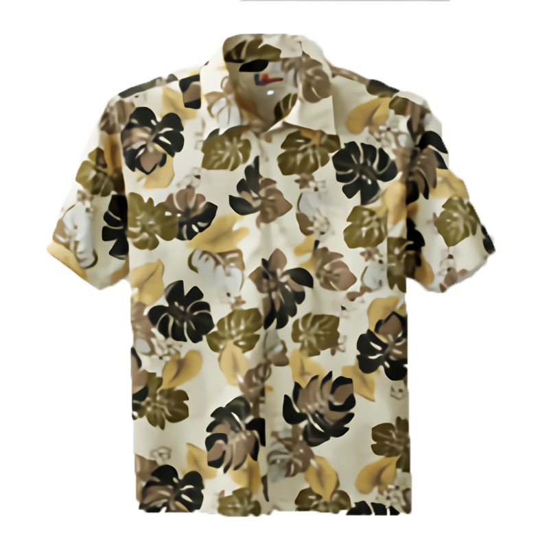 SOWA アロハシャツ モンテスラ for メンズ S～LLサイズ (モンテスラ(ベージュ))