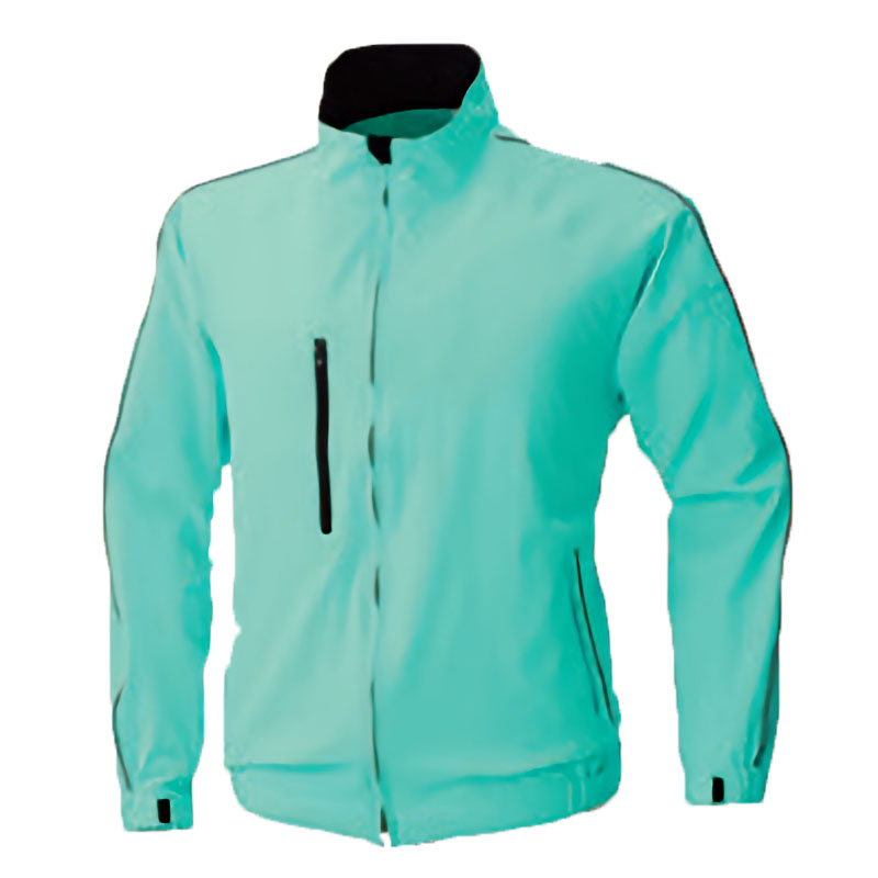 SOWA カラーブルゾン(超撥水加工・反射パイピング) 6Lサイズ (ミントグリーン)