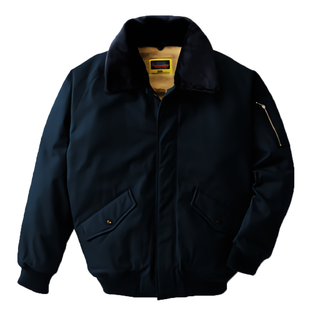 PROTECT WINTER 綿フライトジャケット(パイロットジャンパー) 3Lサイズ (ネイビー)