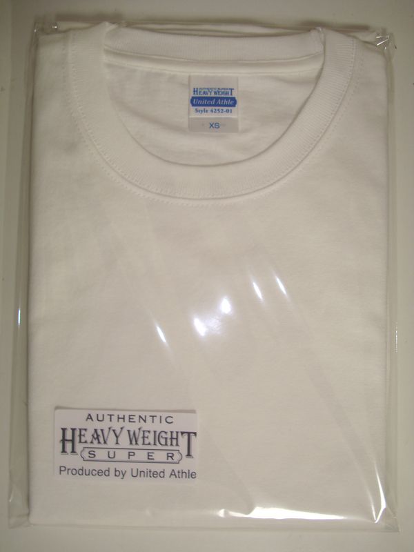 オーセンティックヘヴィーウェイト 7.1oz Tシャツ(ホワイト)