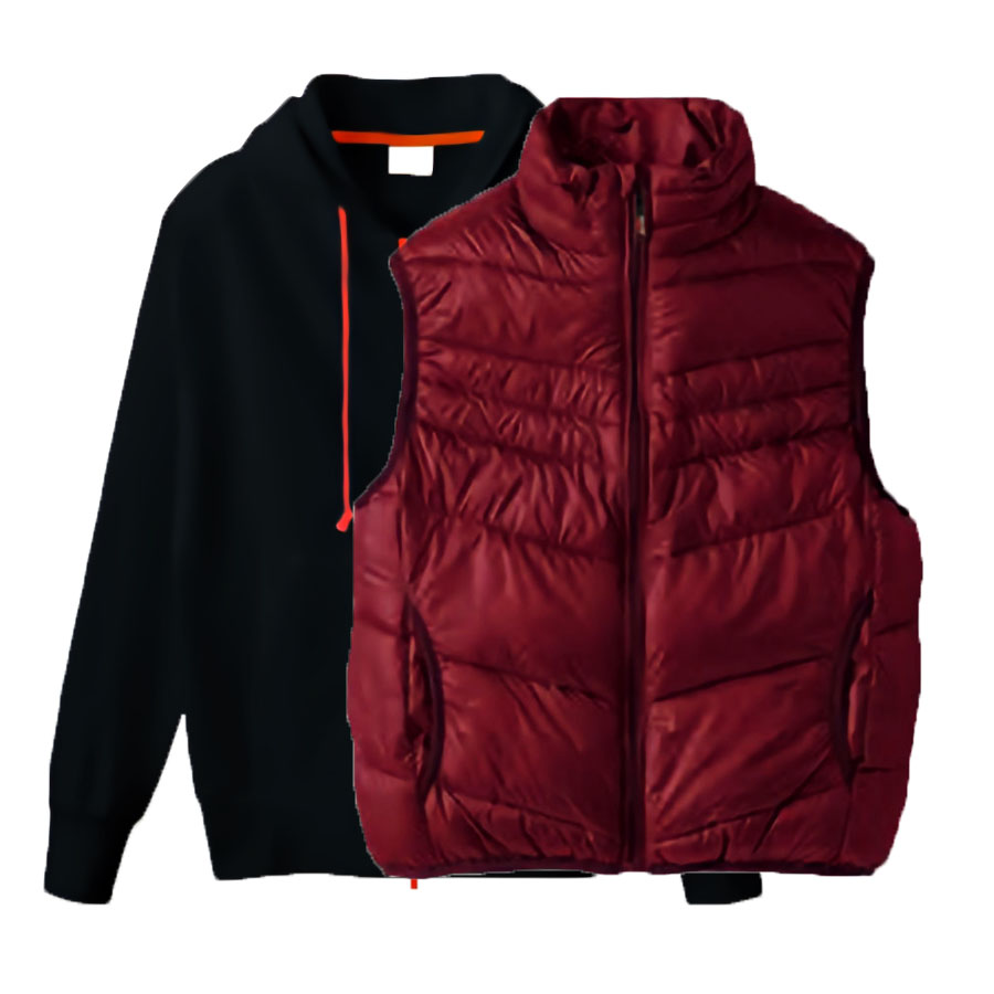 ワインレッド(Outer)+ブラック(Inner)