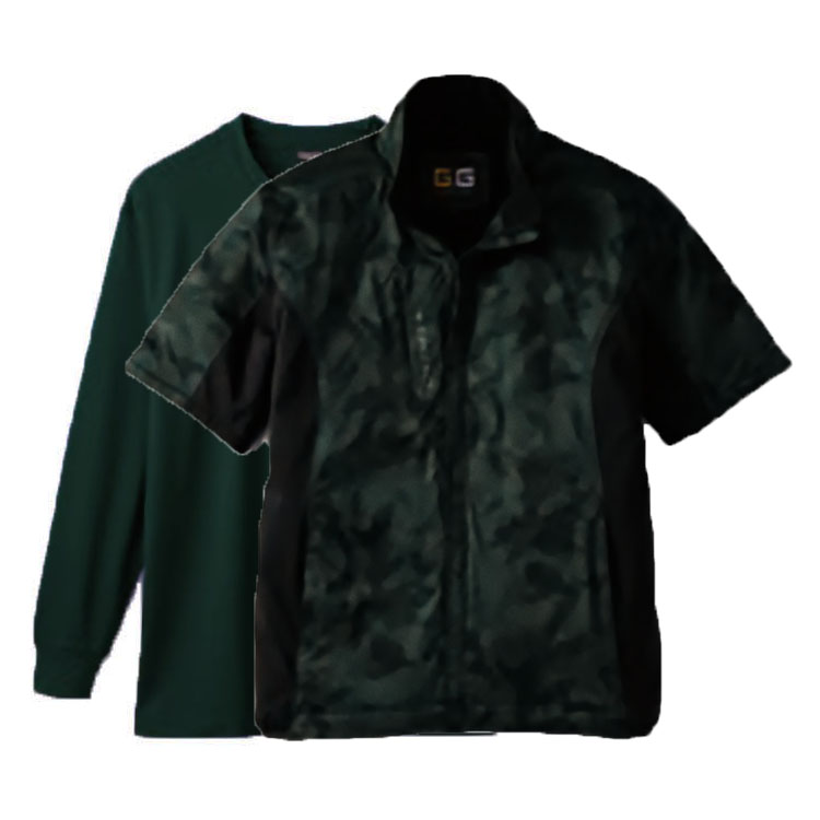 カモフラグリーン(Outer)+アーミー(Inner)