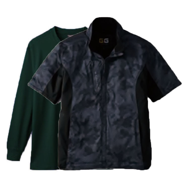 カモフラグレー(Outer)+アーミー(Inner)