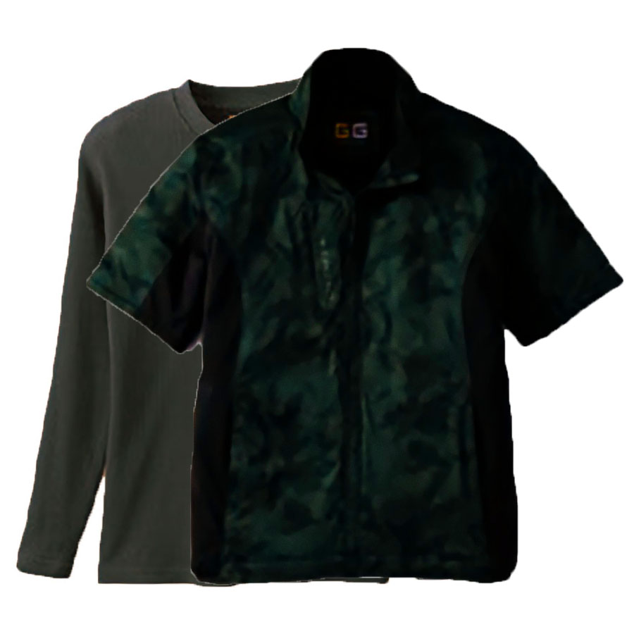 カモフラグリーン(Outer)+アーミー(Inner)