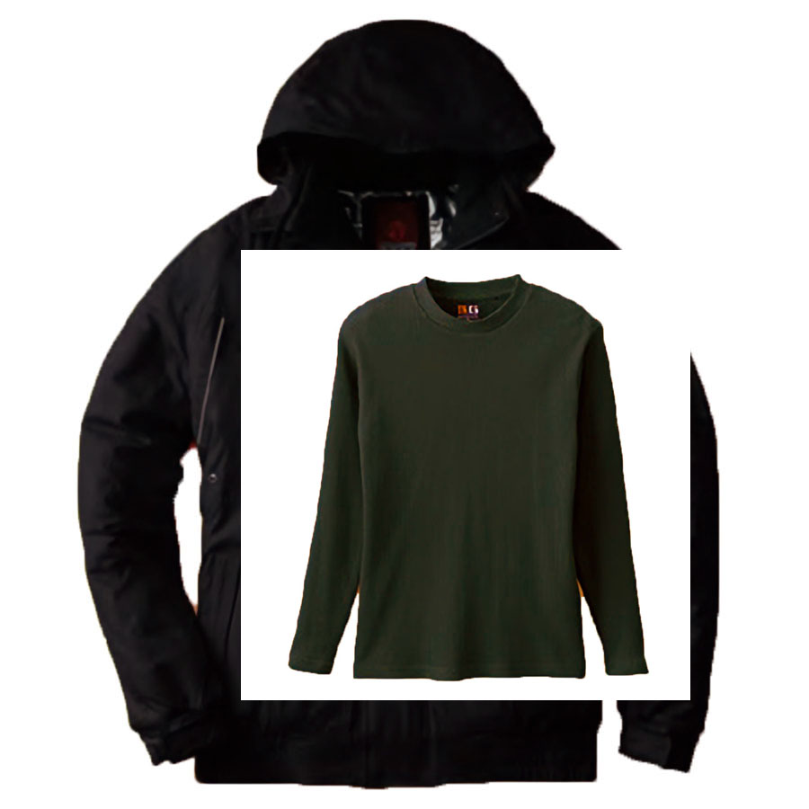 ブラック(Outer)+アーミー(Inner)