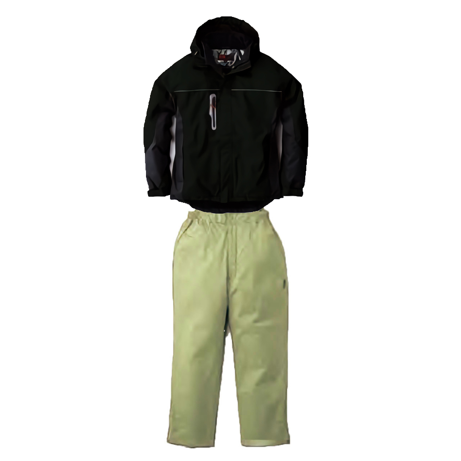 上ブラック+下ベージュ