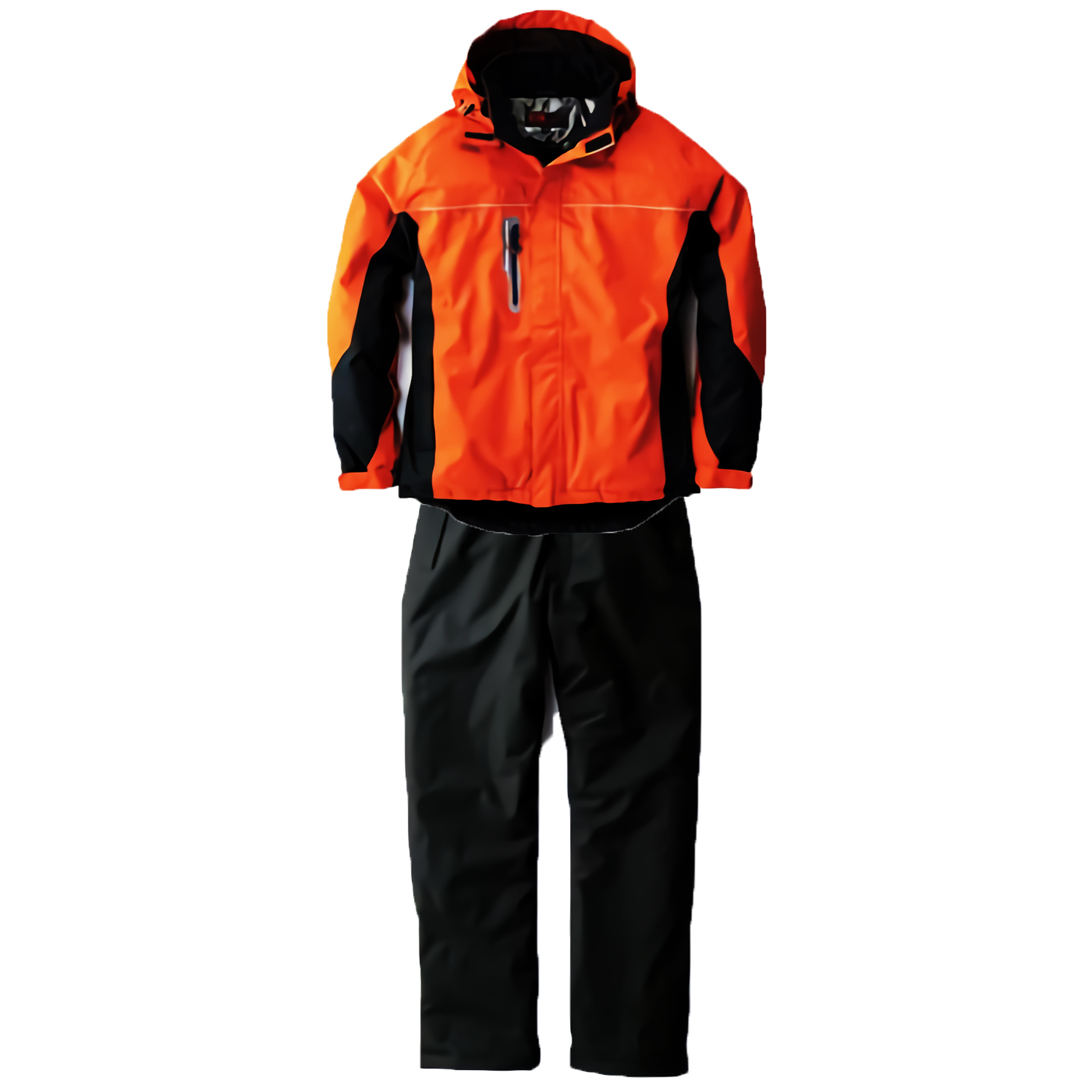 上オレンジ+下ブラック