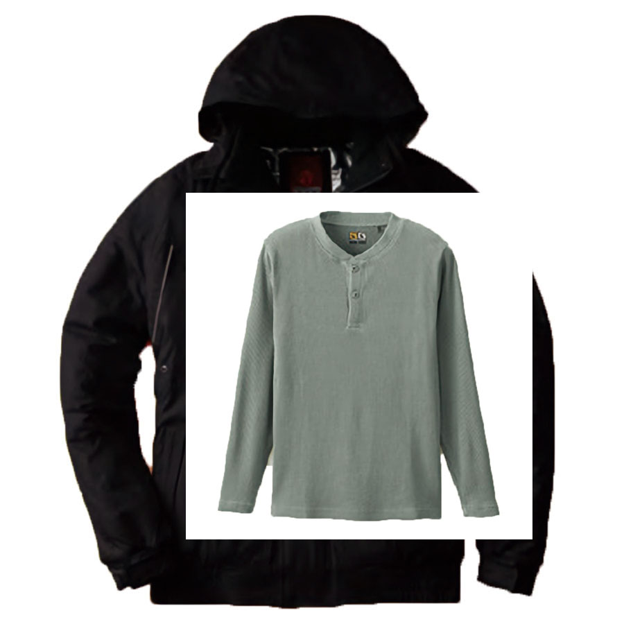 ブラック(Outer)+ヘザーグレー(Inner)