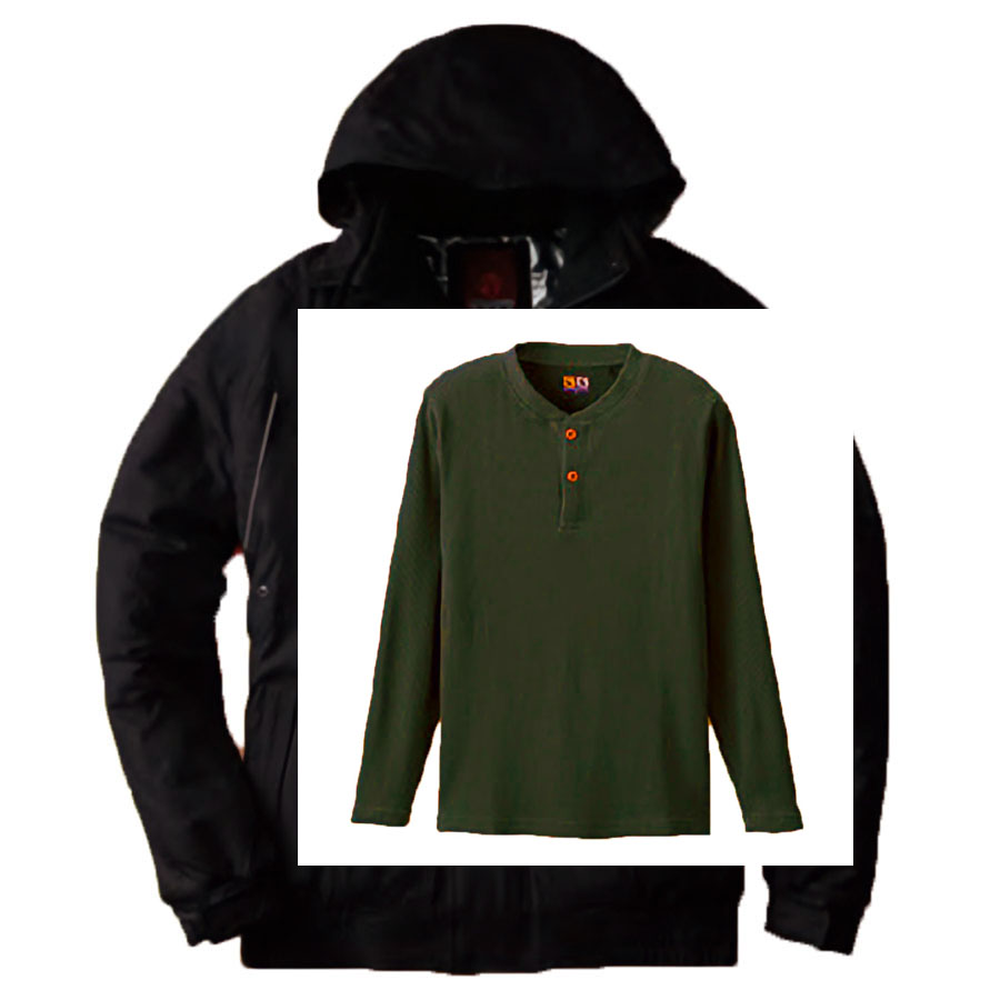 ブラック(Outer)+アーミー(Inner)