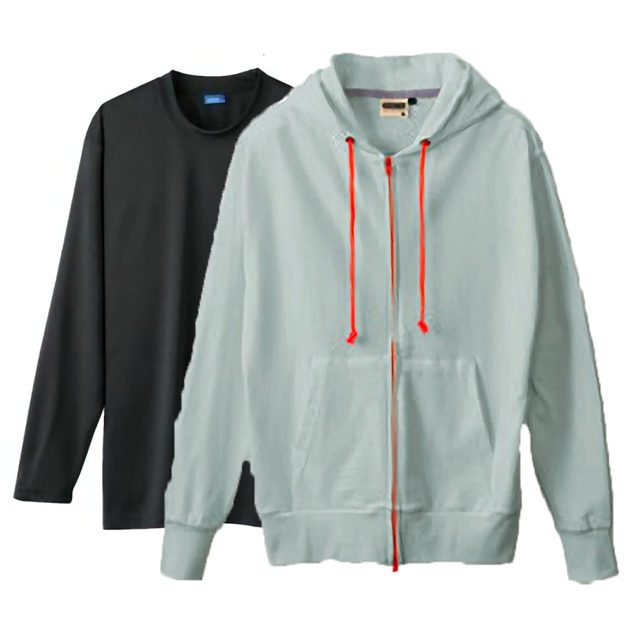 杢グレー(Outer)+チャコールグレー(Inner)