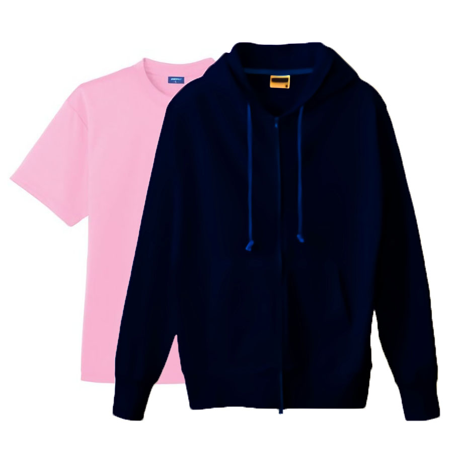 ネイビー(Outer)+ピンク(Inner)