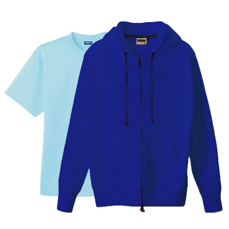 ネイビー(Outer)+ロイヤルブルー(Inner)