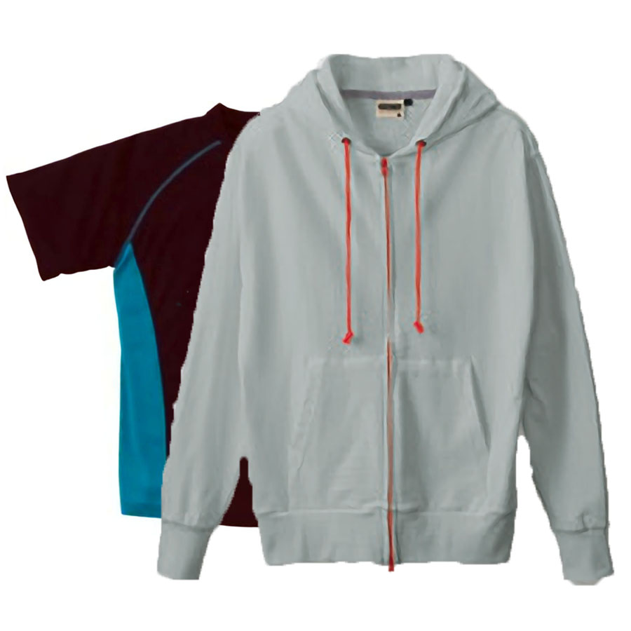 杢グレー(Outer)+ネイビー(Inner)