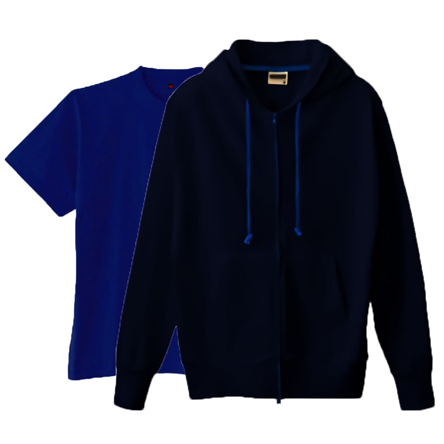 ネイビー(Outer)+ジャパンブルー(Inner)