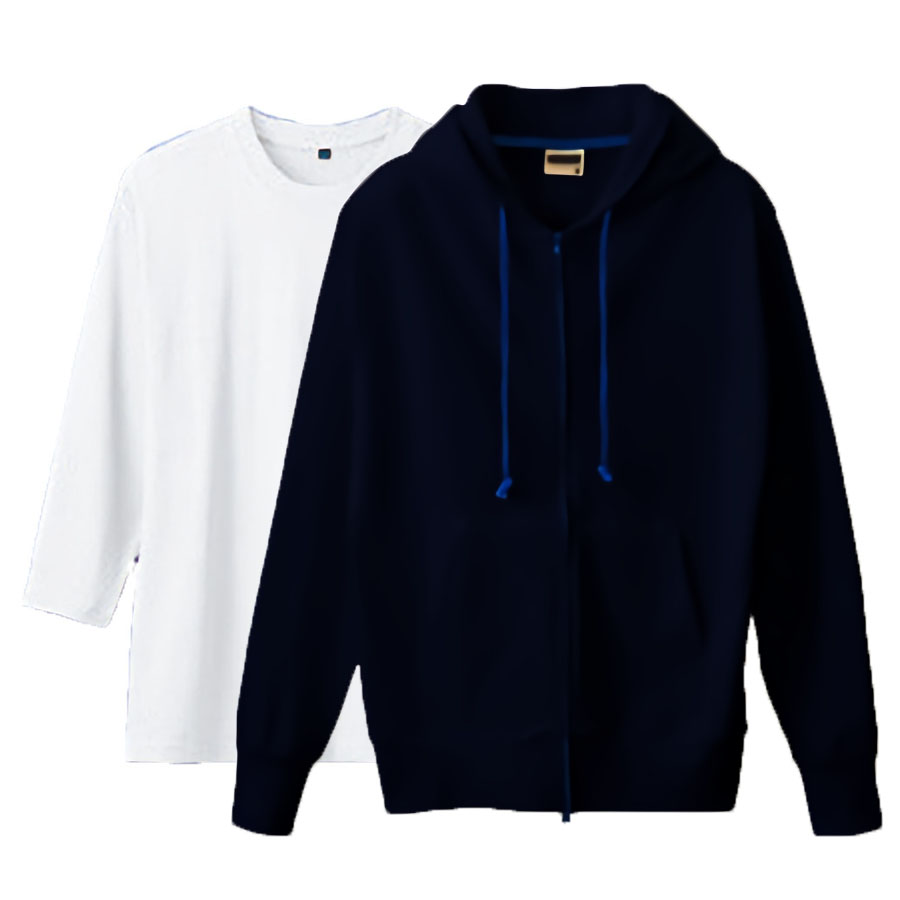 ネイビー(Outer)+ホワイト(Inner)