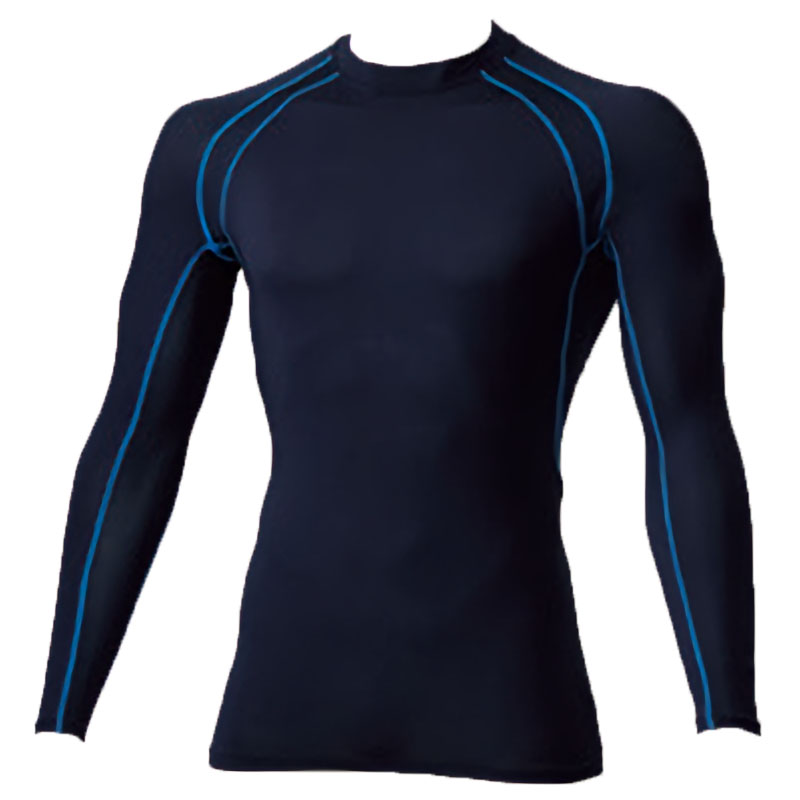 ネイビーxブルーライン