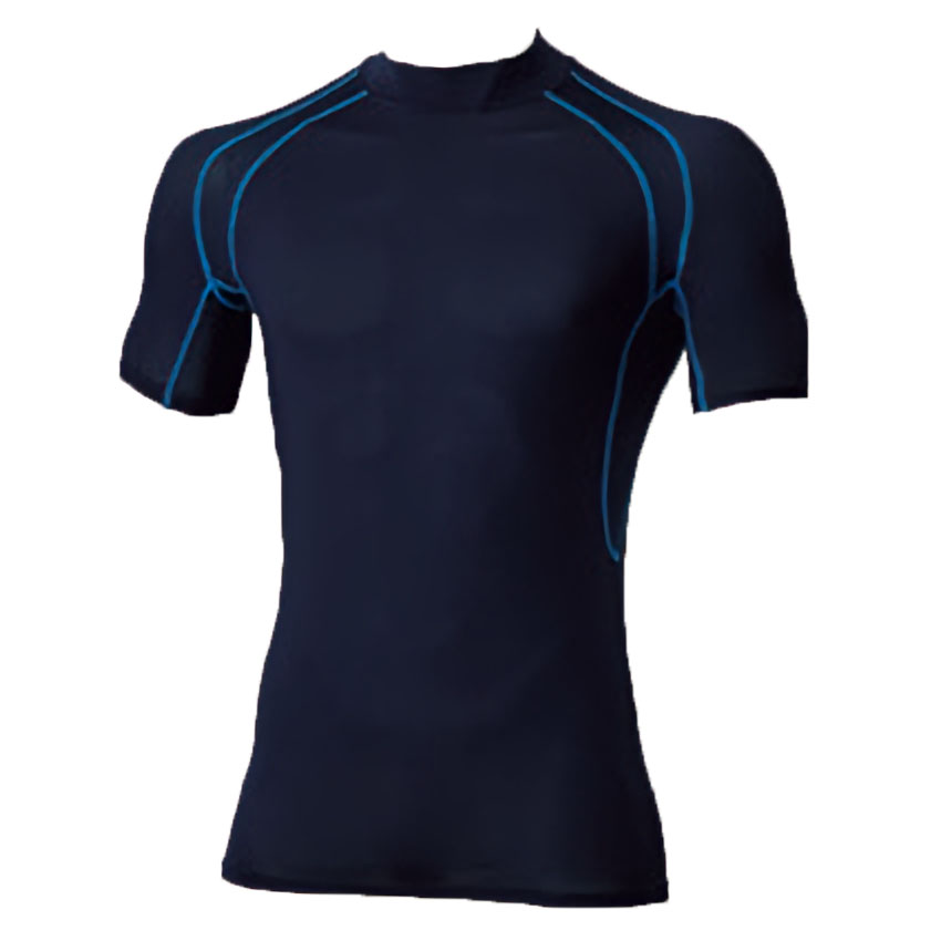 ネイビーxブルーライン