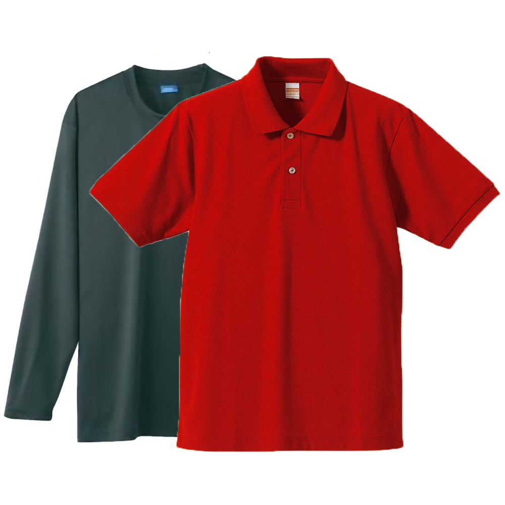 Inner:チャコールグレー+Outer:レッド