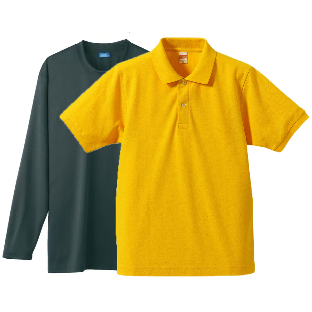 Inner:チャコールグレー+Outer:カナリアイエロー