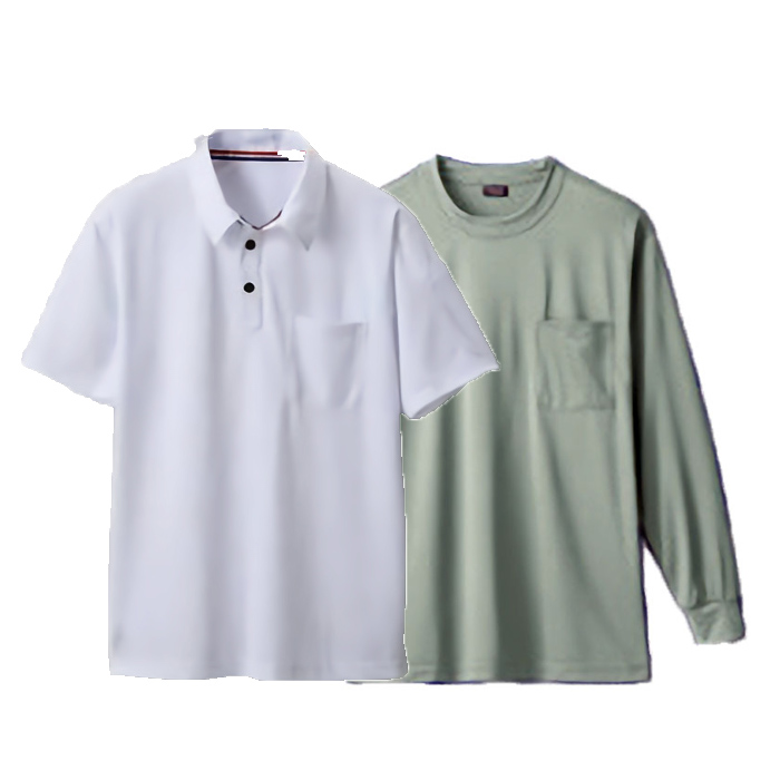 ホワイト(Outer)+シルバーグレー