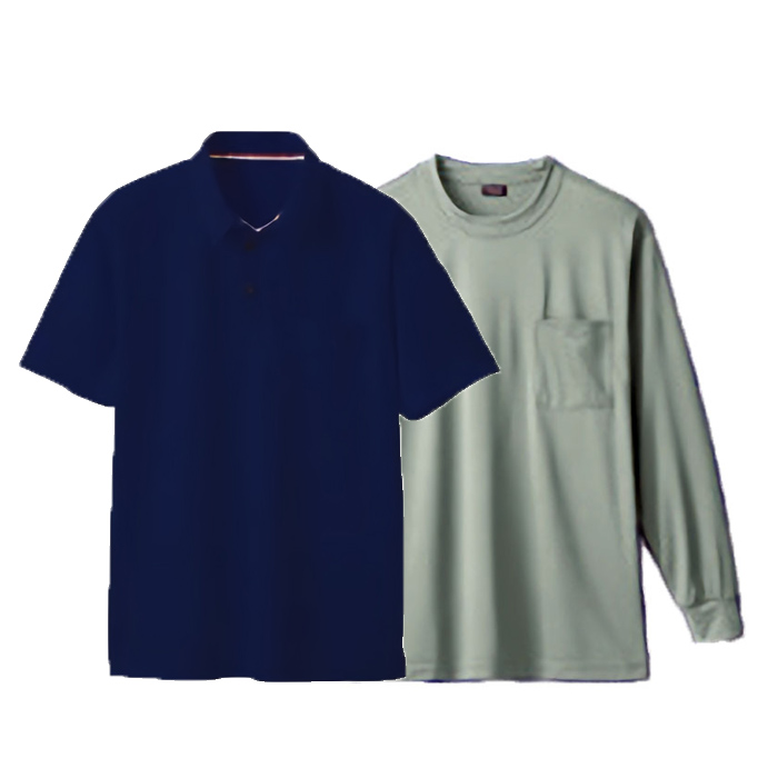 ネイビー(Outer)+シルバーグレー