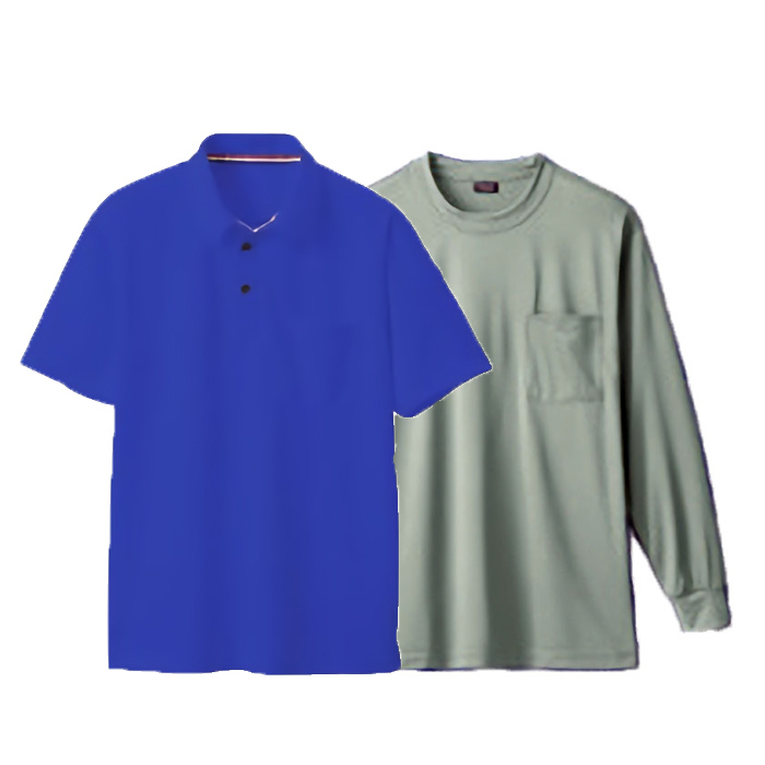 ロイヤルブルー(Outer)+シルバーグレー