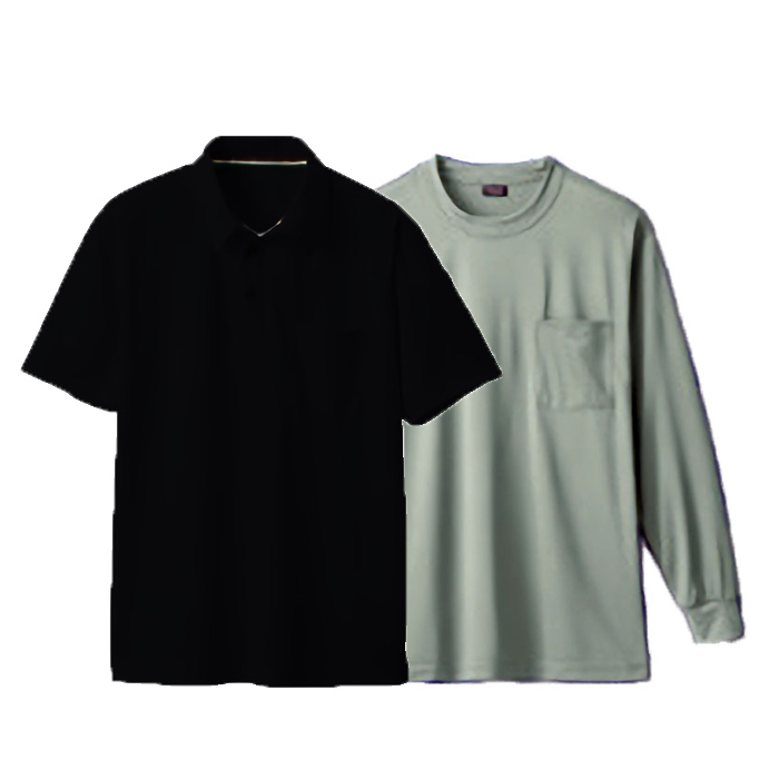 ブラック(Outer)+シルバーグレー