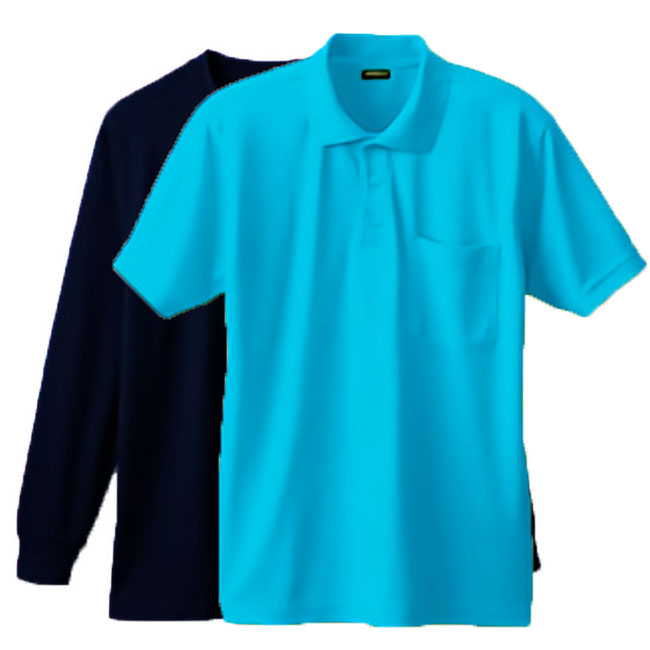 エメラルドブルー(Outer)+ネイビー(Inner)