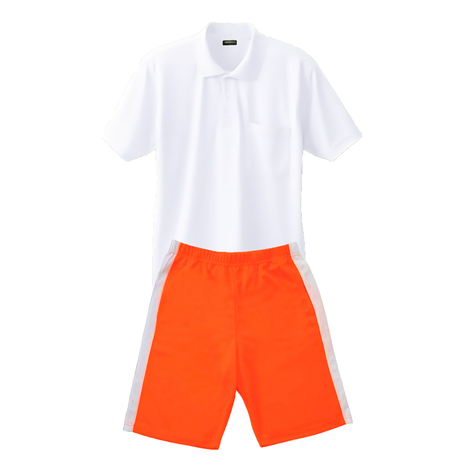 上ホワイト+下オレンジ