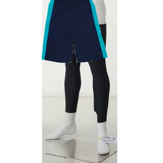 ネイビー(パンツ)+ブラック(レッグサポーター)
